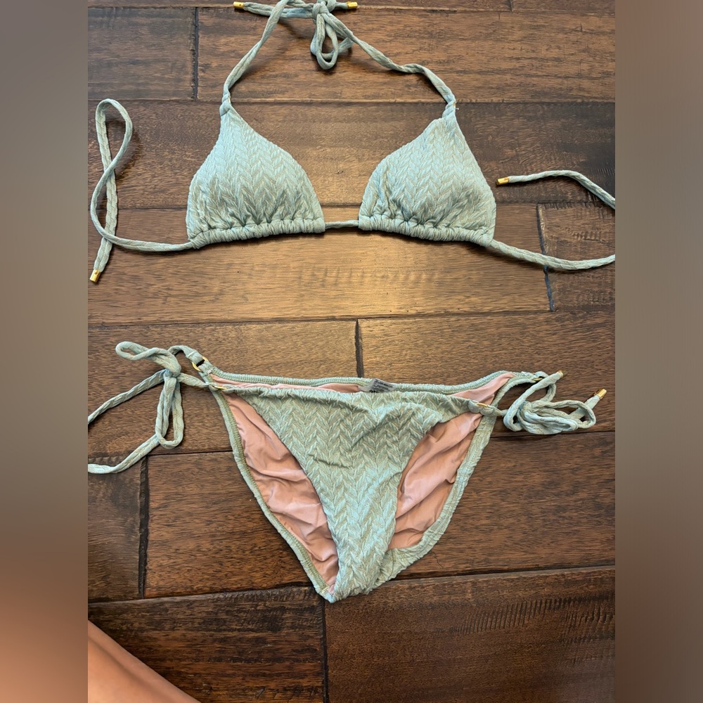Green bikini